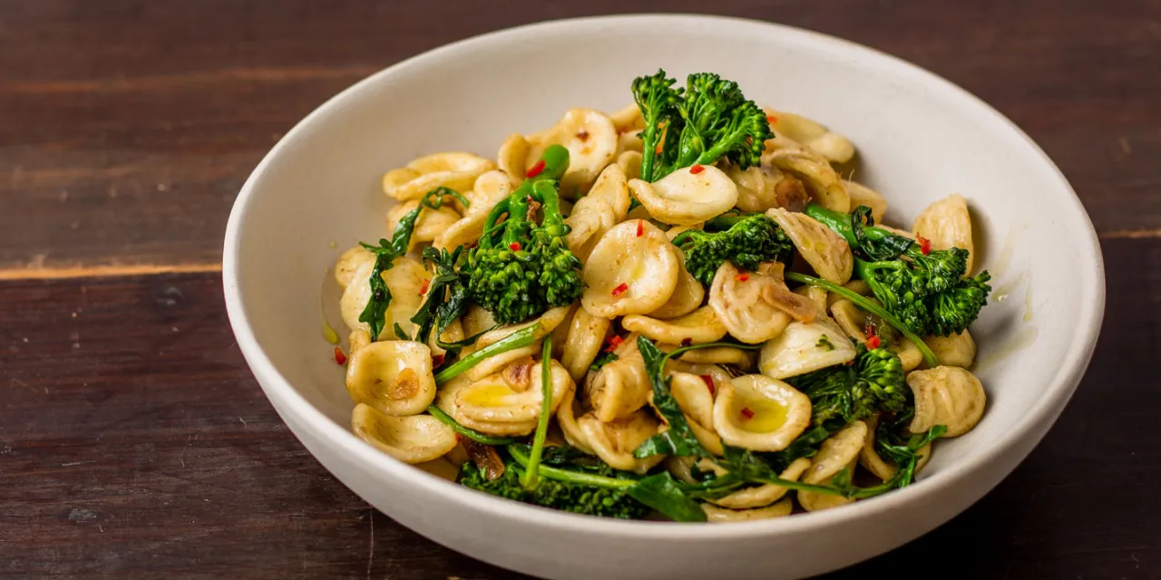Orecchiette con cime di rapa