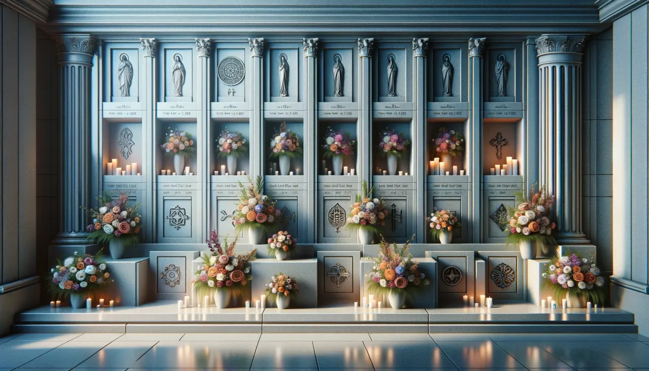 nowoczesne krematorium w Polsce, kolumbarium