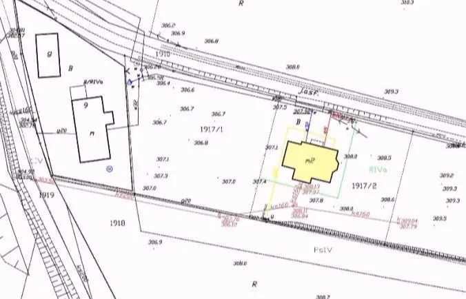 mapa z inwentaryzacji powykonawczej przykład