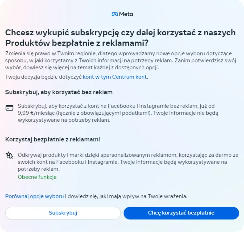 Instagram darmowy vs płatny porównanie