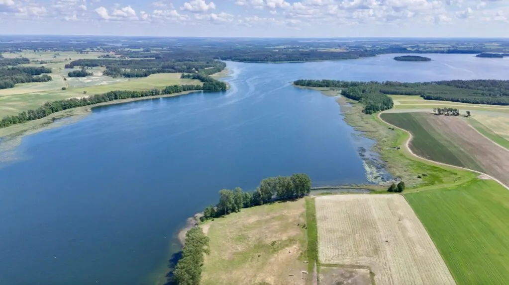 Malownicze jezioro PZW