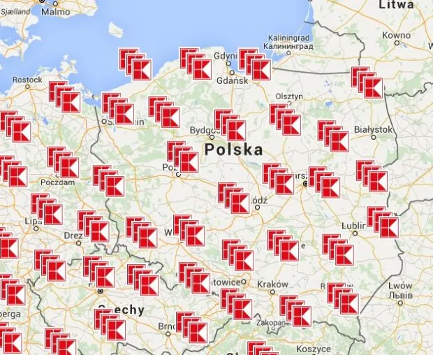 różnorodność sklepów osiedlowych