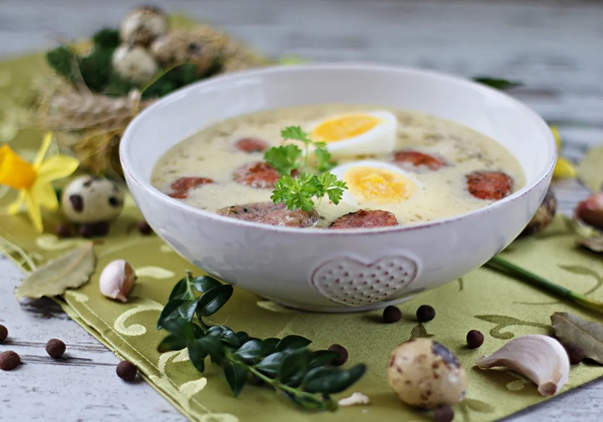 Zupa chrzanowa wielkanocna