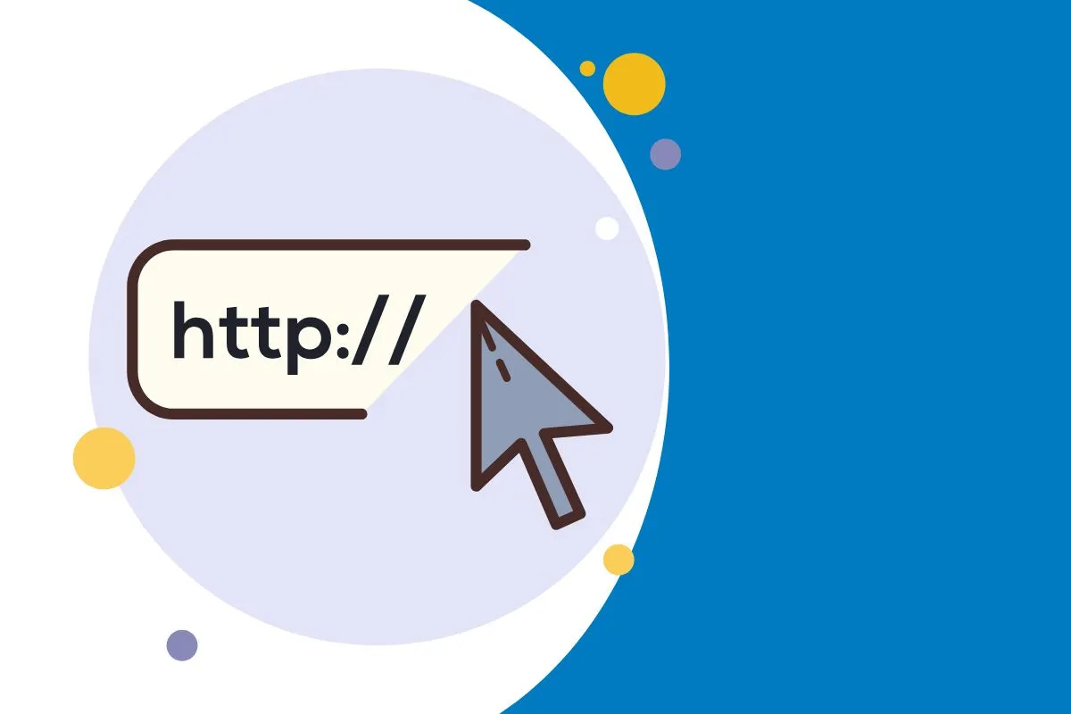 schemat działania hiperłącza w internecie