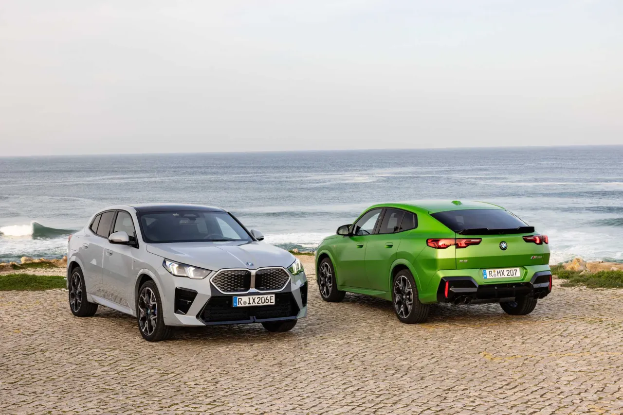 Porównanie BMW X2 U10 i F39