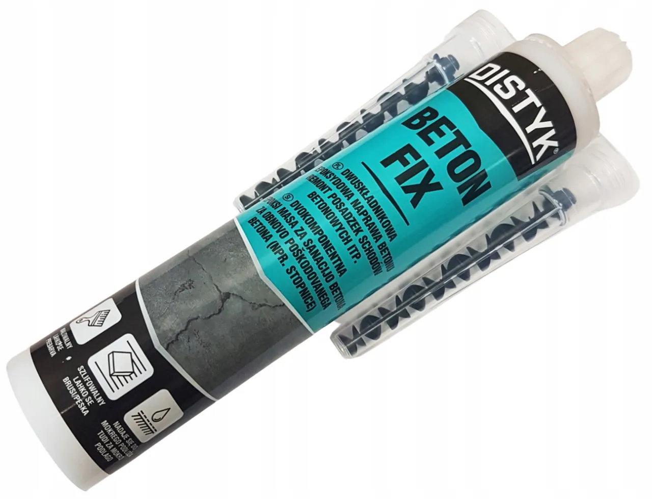 gotowe masy naprawcze w tubkach do ścian