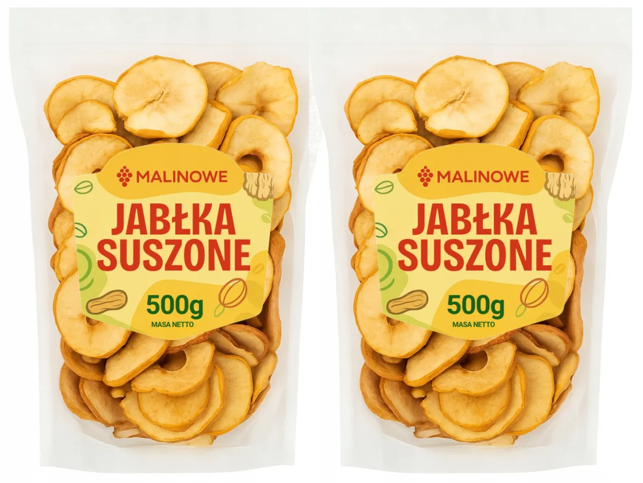 suszone jabłka gotowe chipsy