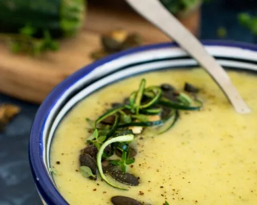 Problemy z zupą krem z cukinii