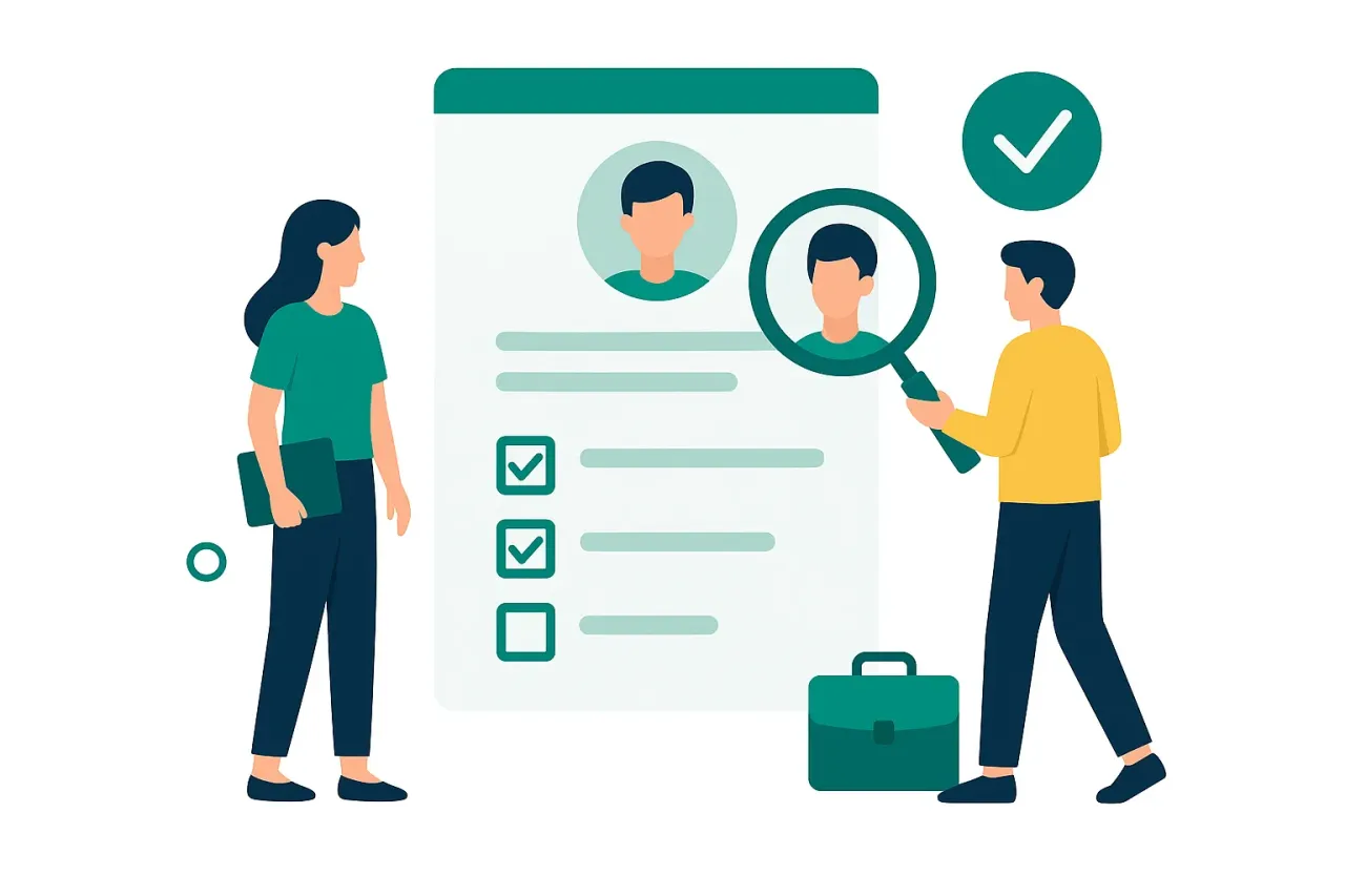 osoba wypełniająca formularz online, aplikowanie do pracy