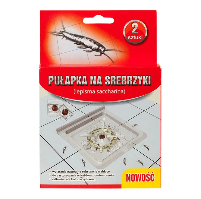 Domowe pułapki na rybiki cukrowe