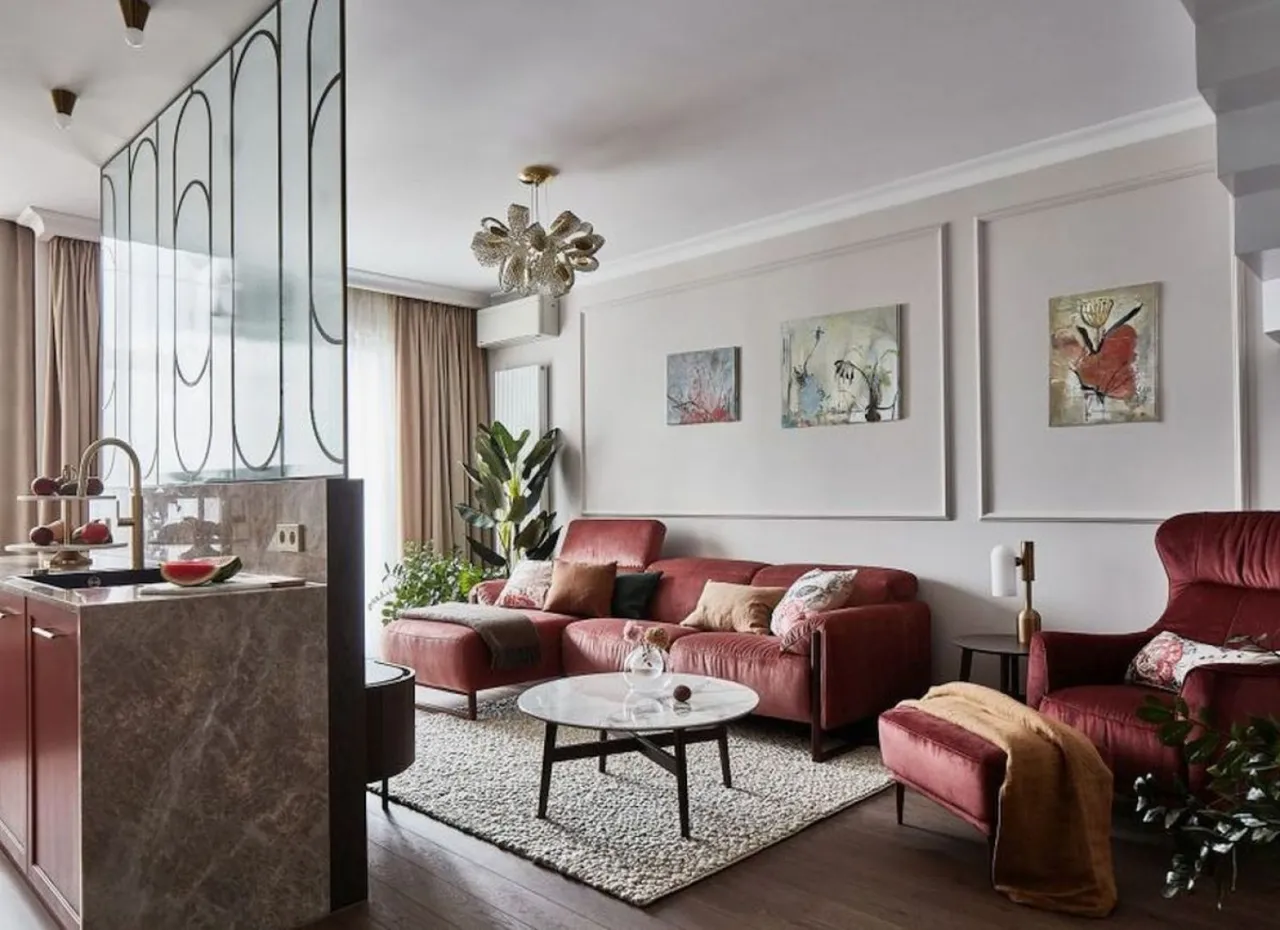 Inspiracje ściany w salonie różne style