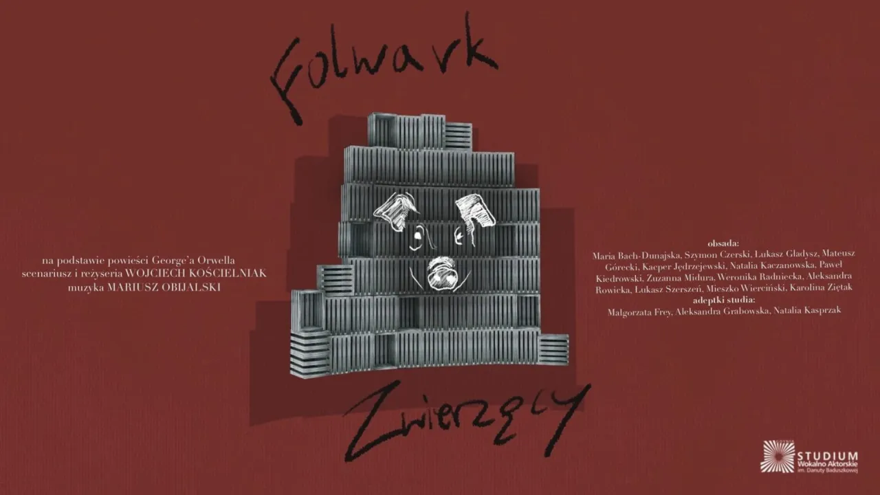 Folwark zwierzęcy plakat filmowy