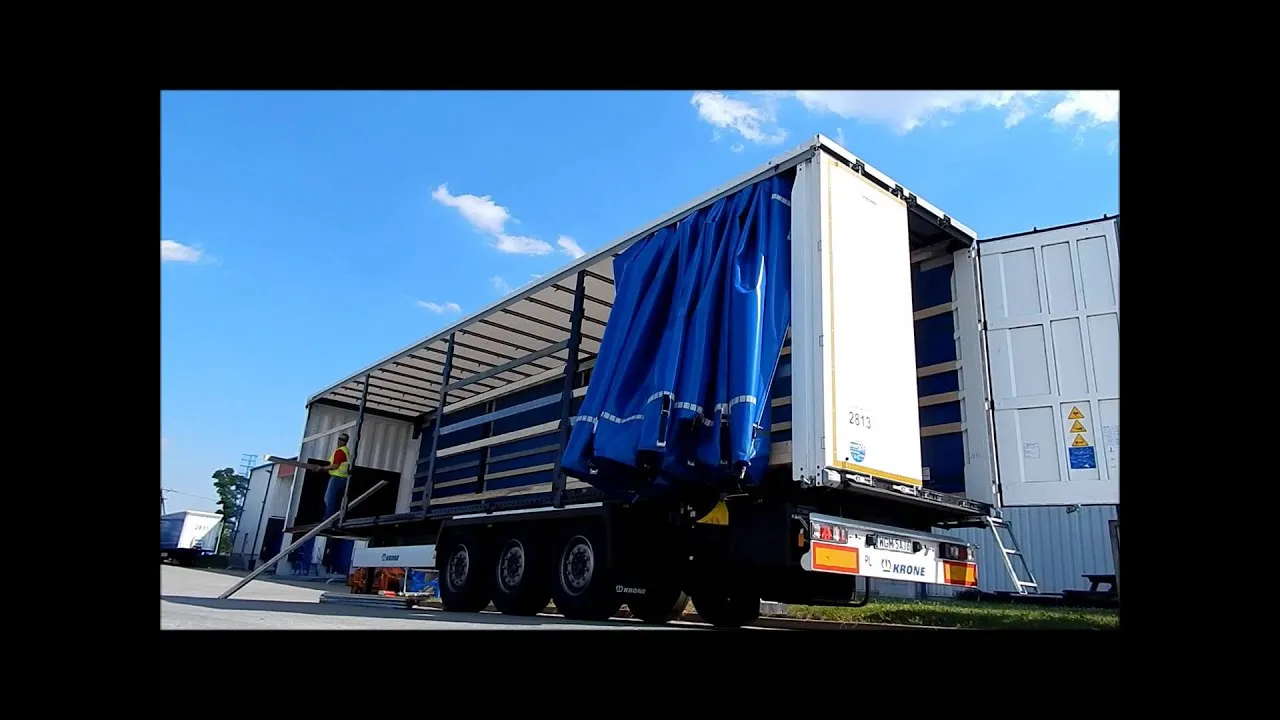 standardowa naczepa tir plandeka