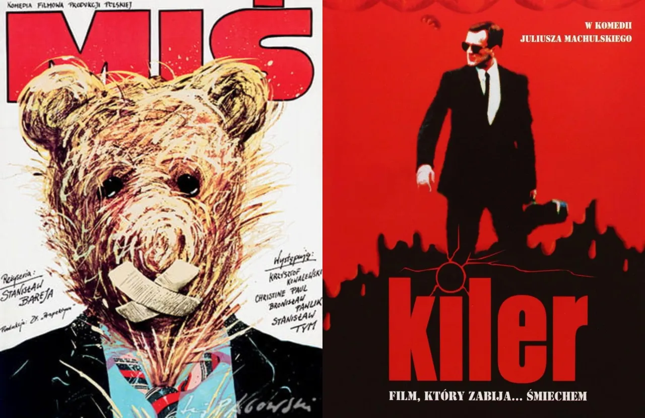 Plakaty kultowych polskich komedii