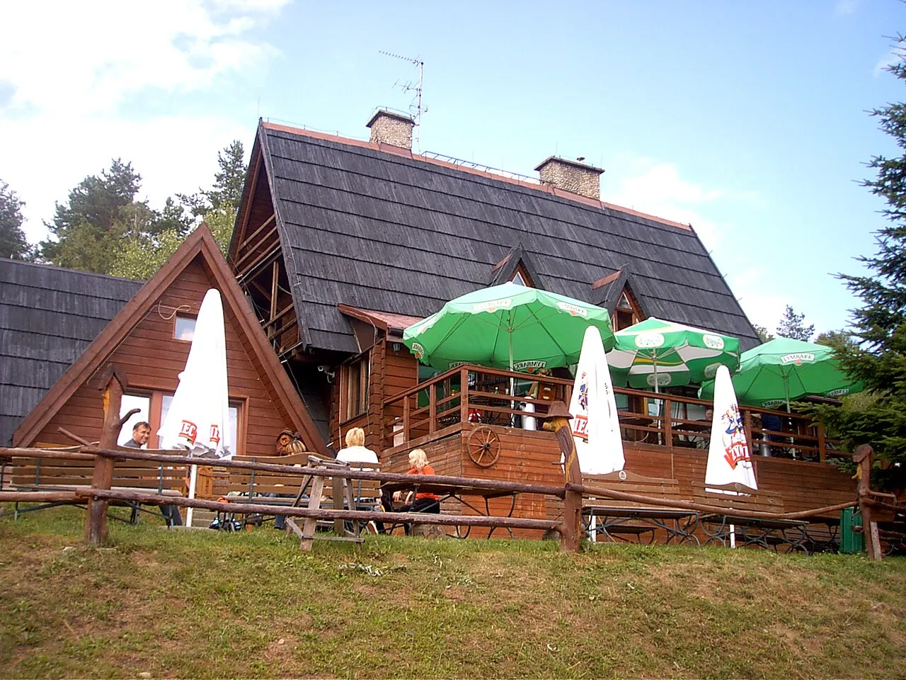 Bac&oacute;wka na Jamnej panorama widok