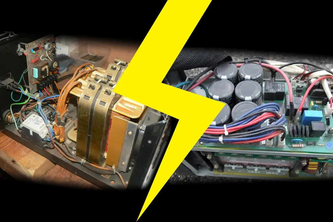 Różnice między spawarką transformatorową a inwertorową wizualizacja