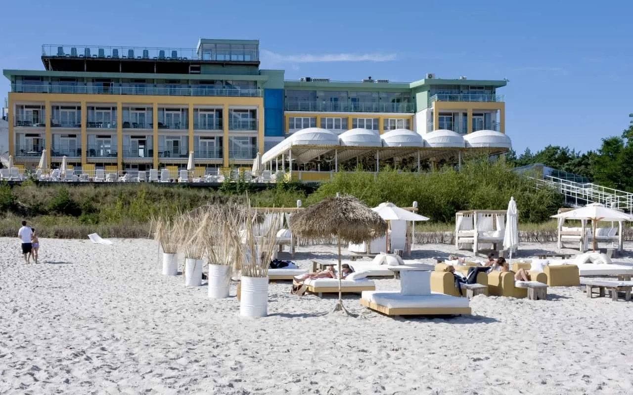 P&oacute;łwysep Helski noclegi plaża