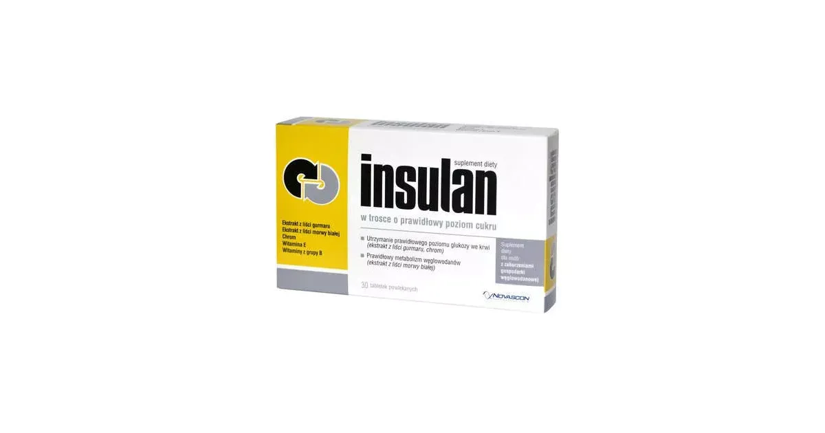 Opakowanie Insulan suplement diety