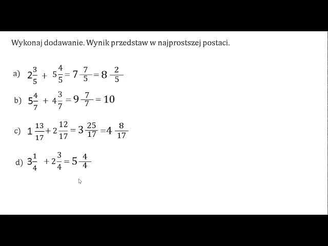 Zdjęcie 1 + 4 ile to? Prosty wynik dodawania, który warto znać