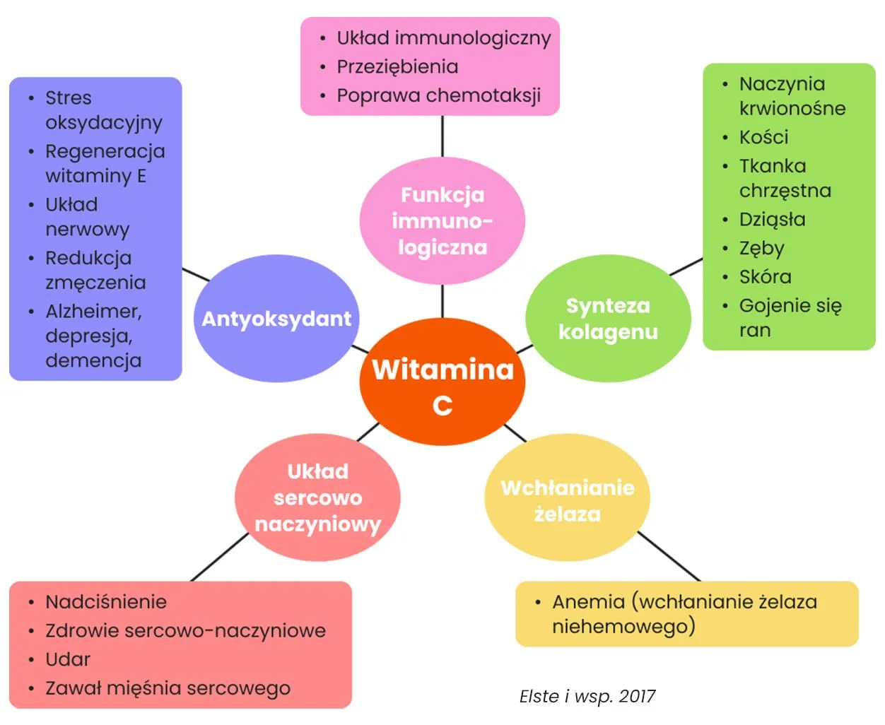 Przyczyny niedoboru witaminy C grafika