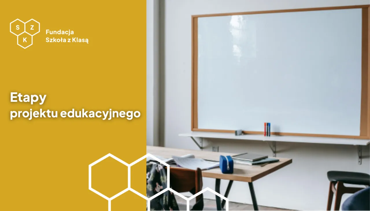 infografika etapy projektu edukacyjnego