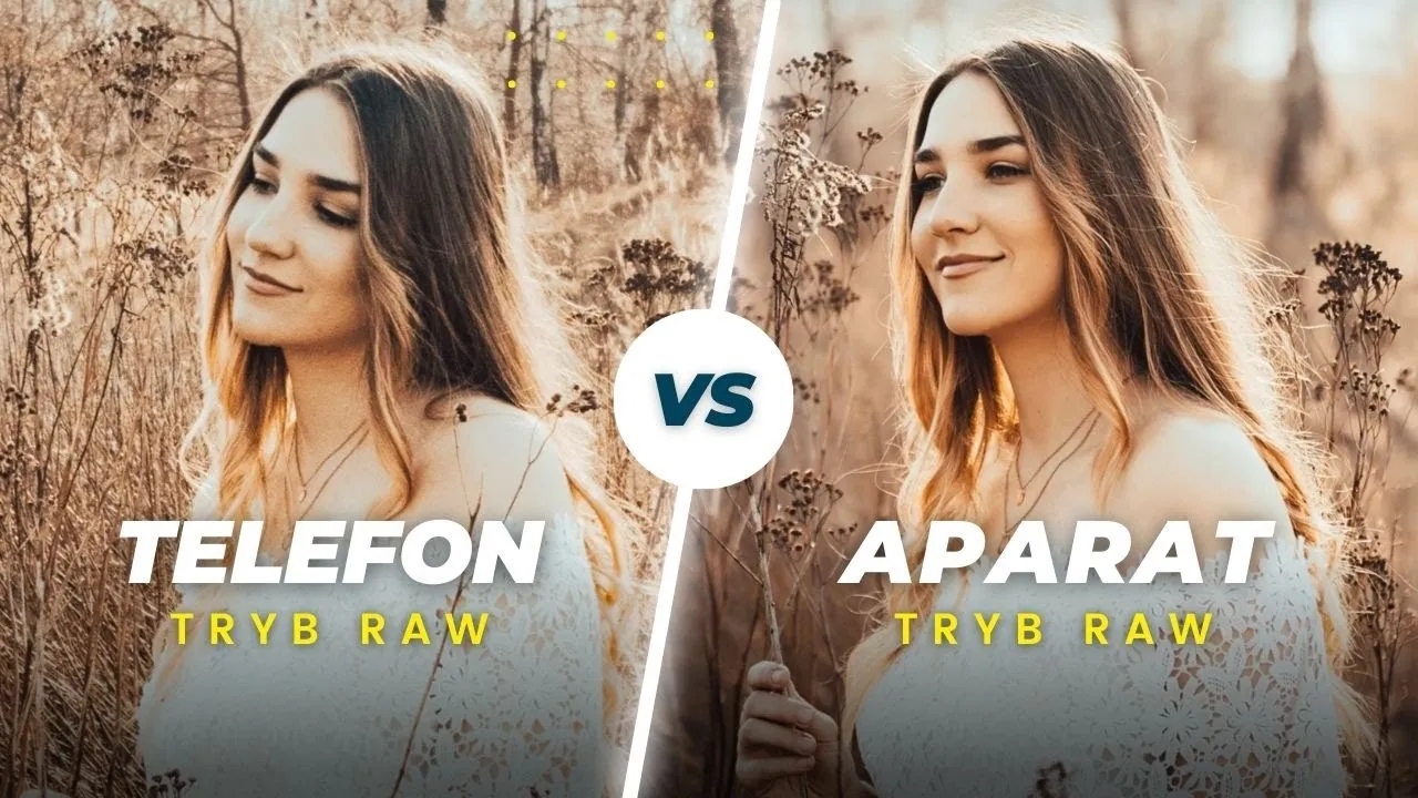 profesjonalny fotograf vs zdjęcia z telefonu