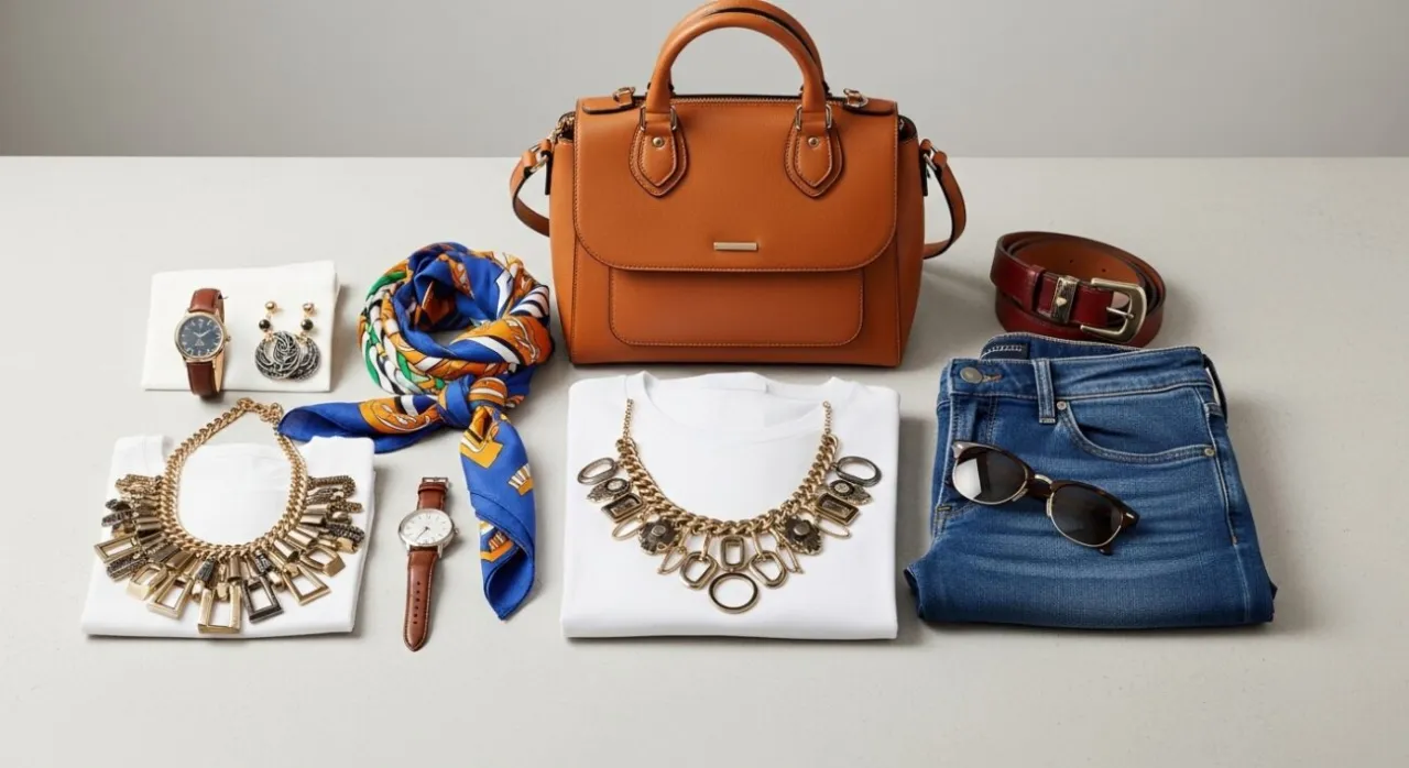 modne dodatki biżuteria torebki buty