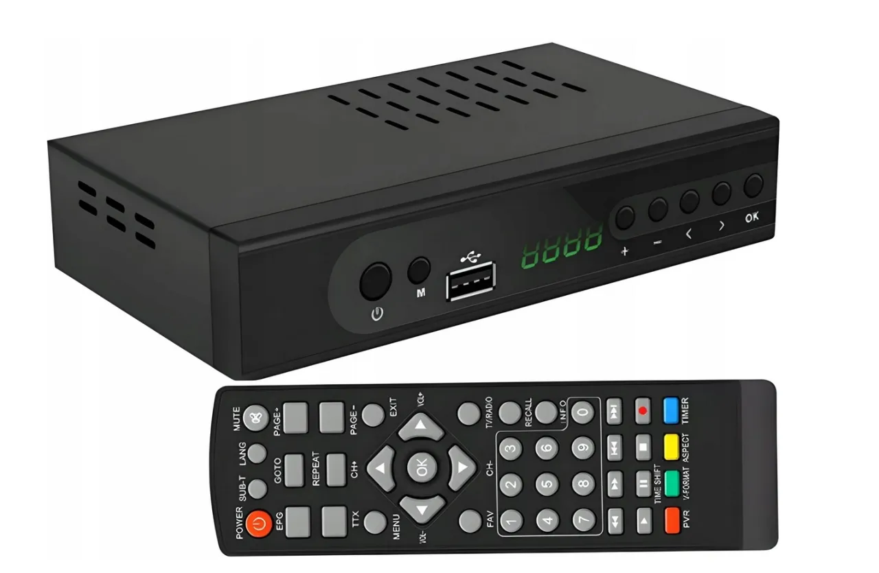 Funkcje dekodera DVB-T2 PVR Timeshift