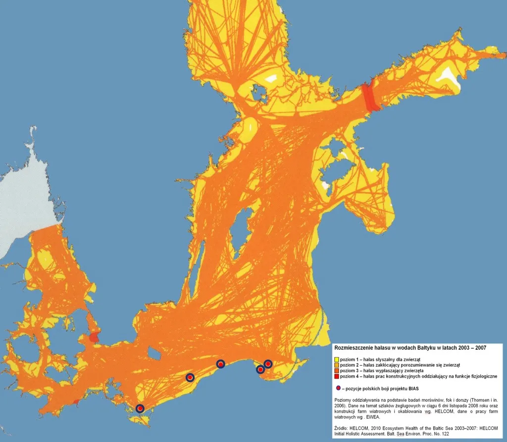 Zanieczyszczenie Morza Bałtyckiego lub działania ochronne HELCOM
