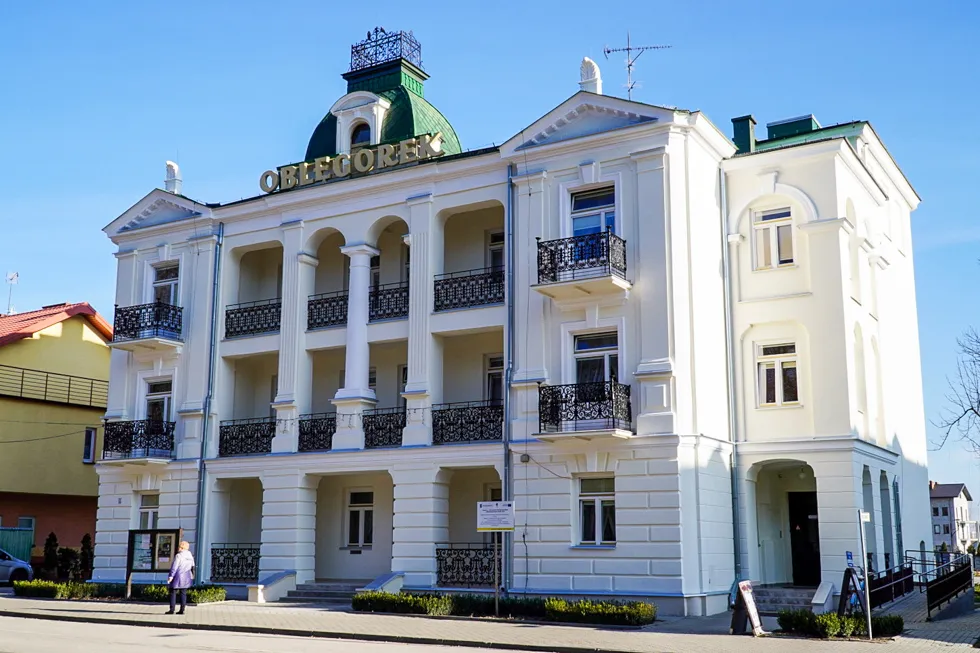 Busko-Zdrój uzdrowisko widok ogólny