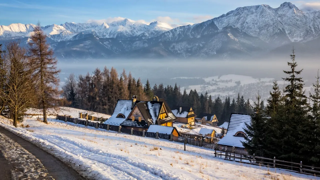 Mapa cen nocleg&oacute;w Zakopane sezonowo