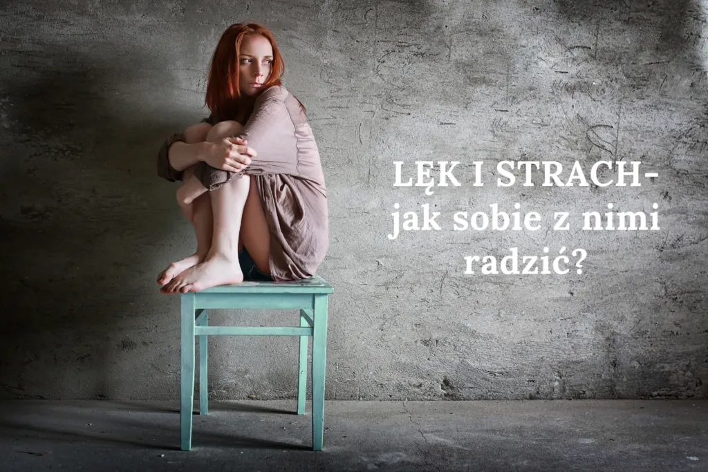 różnica między strachem a lękiem infografika