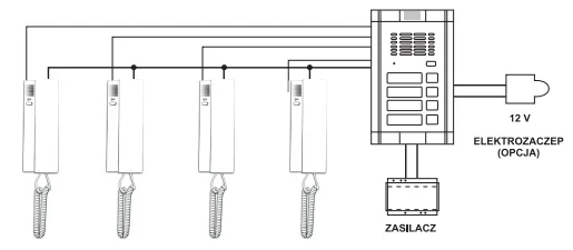 domofon orno or-ad-5002 zestaw