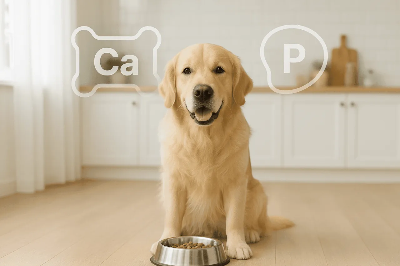 stosunek wapnia do fosforu w diecie psa