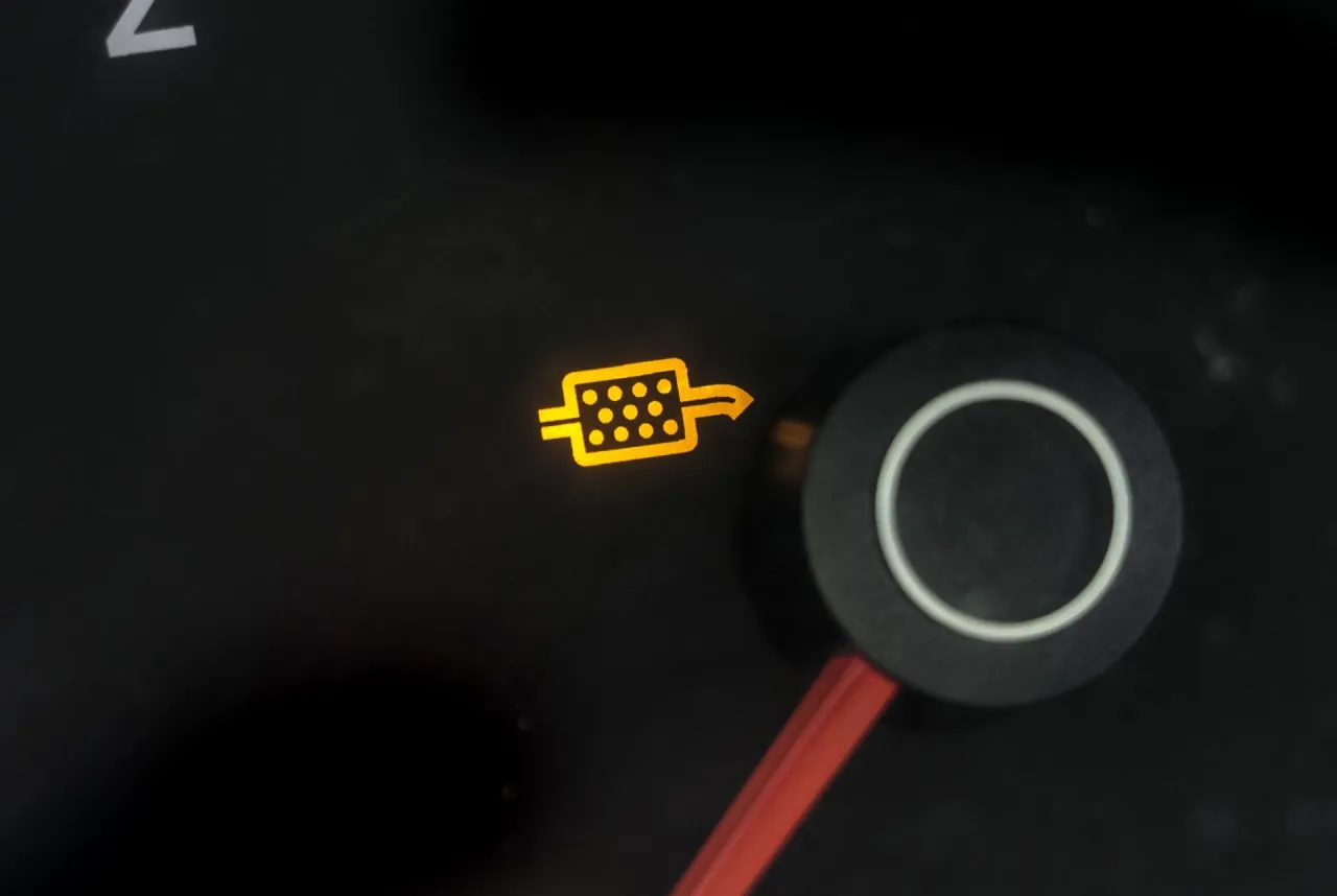 Nissan Qashqai DPF warning light