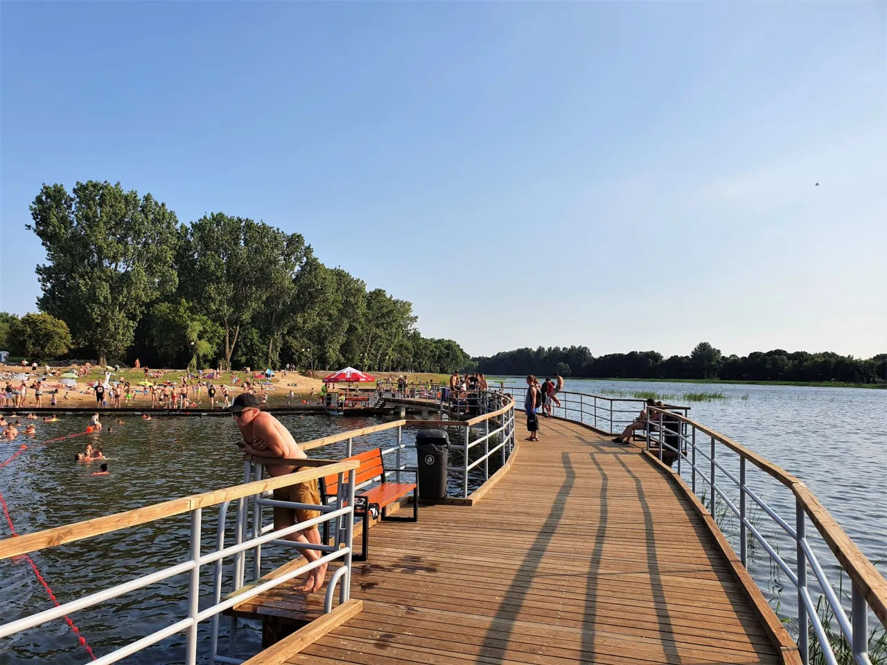 Zalew na Borkach Radom