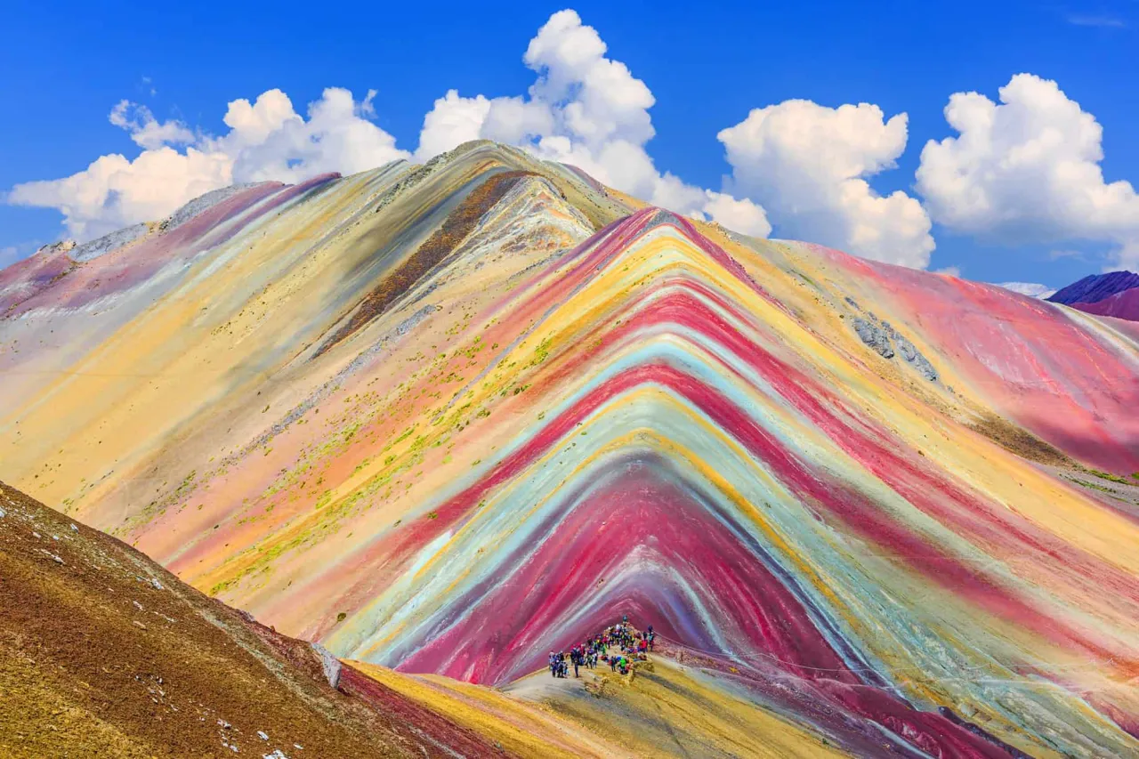 Tęczowe G&oacute;ry Vinicunca Peru