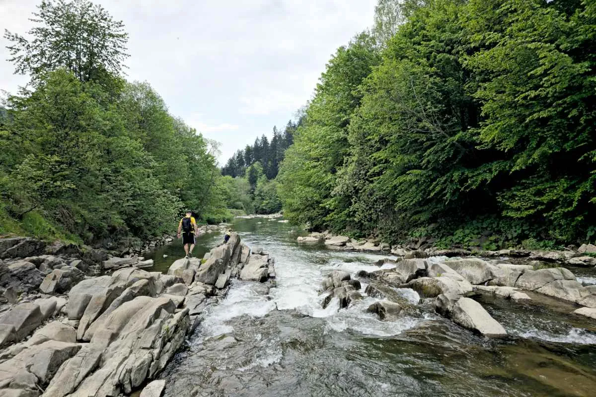 Rezerwat Sine Wiry rzeka San