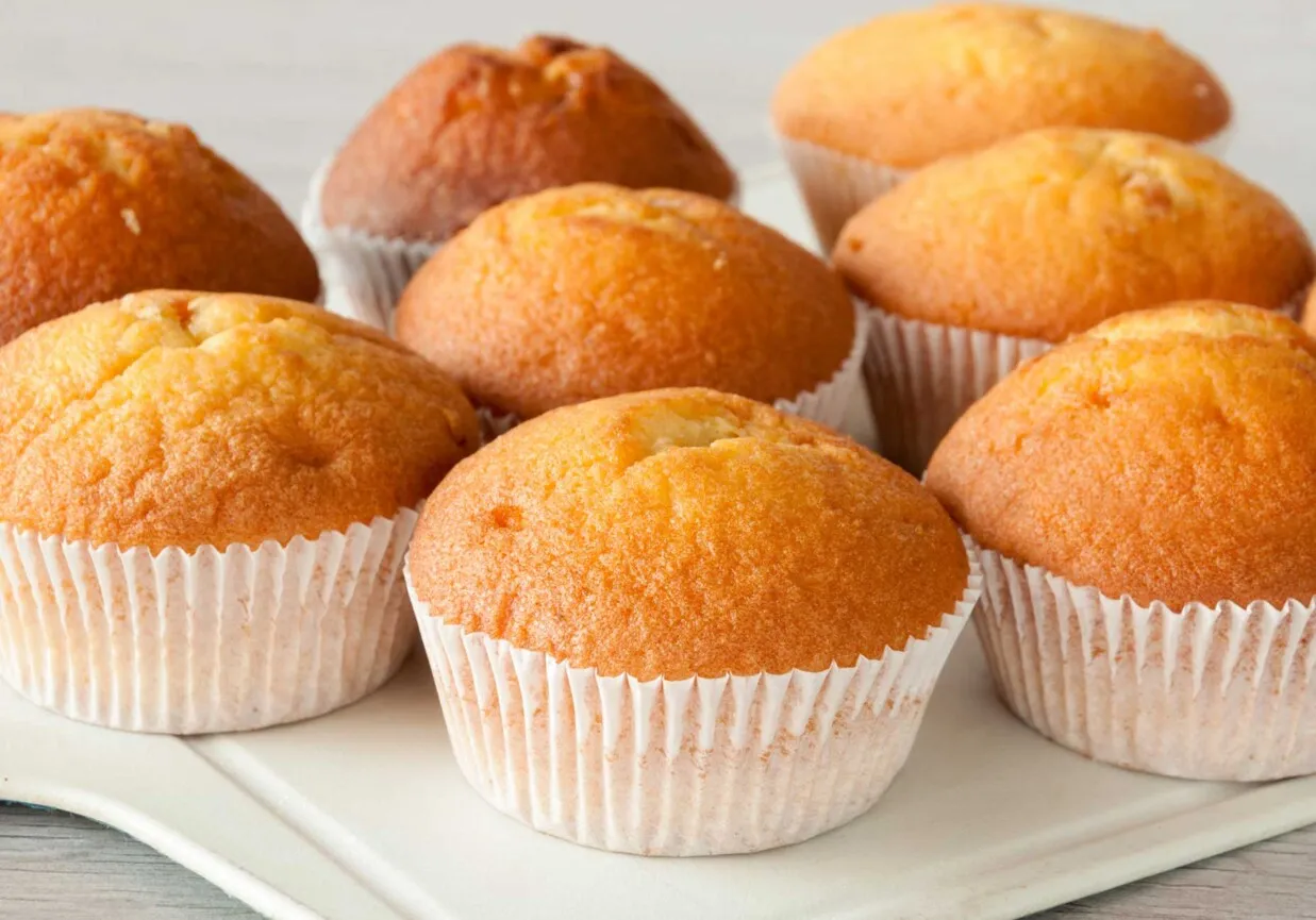 składniki suche i mokre do muffinek