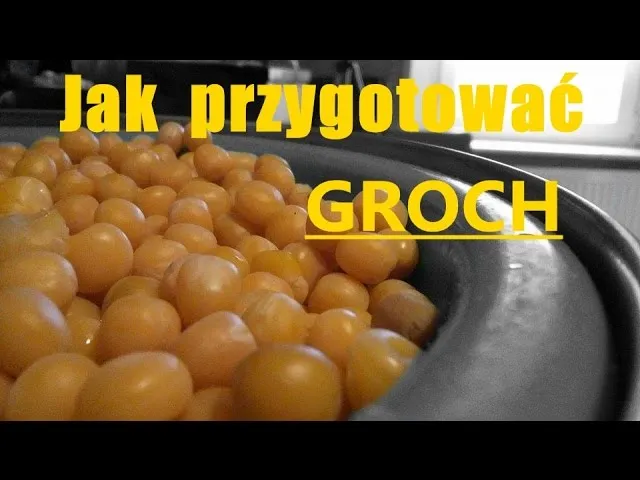 gotowanie grochu na ryby