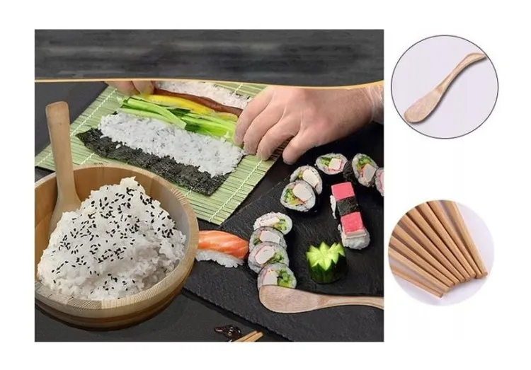 sprzęt do robienia sushi mata n&oacute;ż