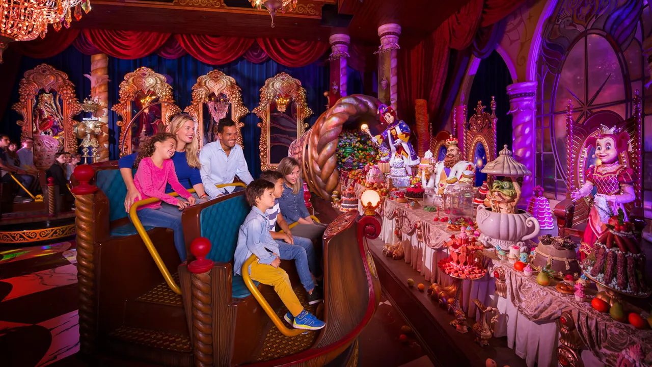 Efteling Symbolica oder Droomvlucht Innenansicht