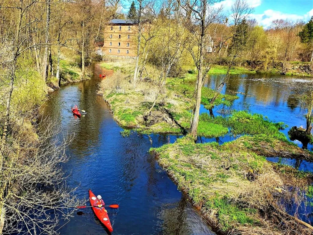 Brudzeński Park Krajobrazowy kajaki krajobraz