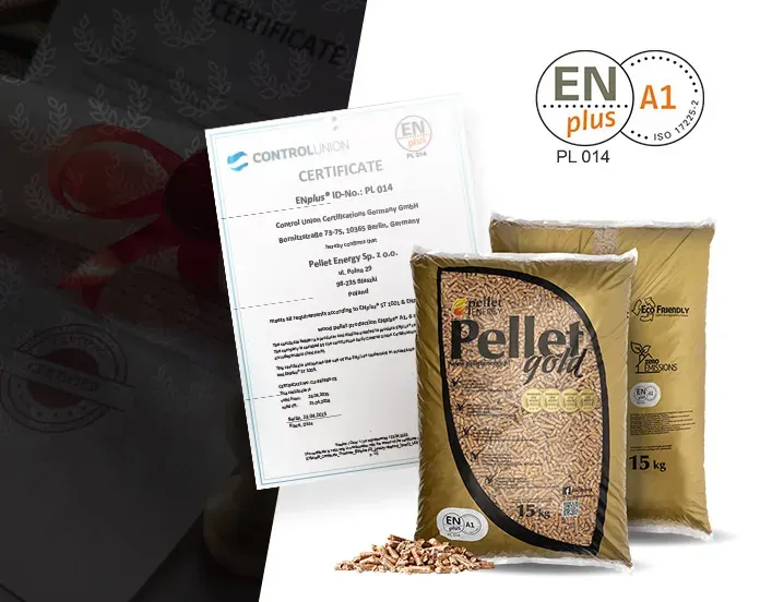 certyfikat ENplus A1 pellet