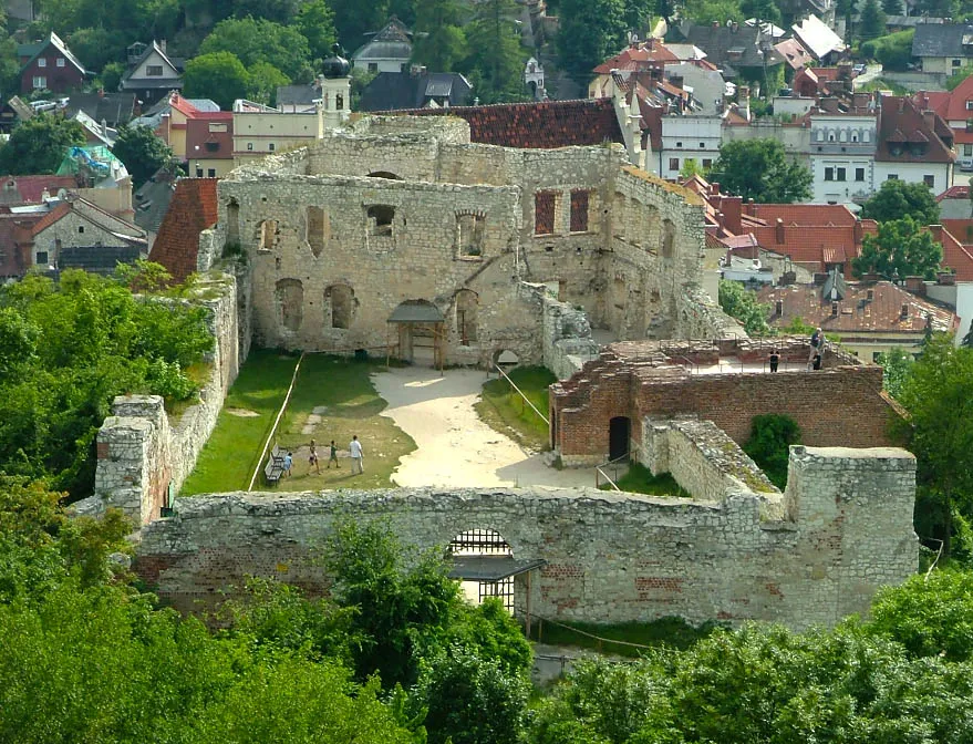 Ruiny zamku Kazimierz Dolny