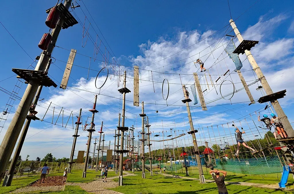 Park Linowy Dębowiec Bielsko-Biała