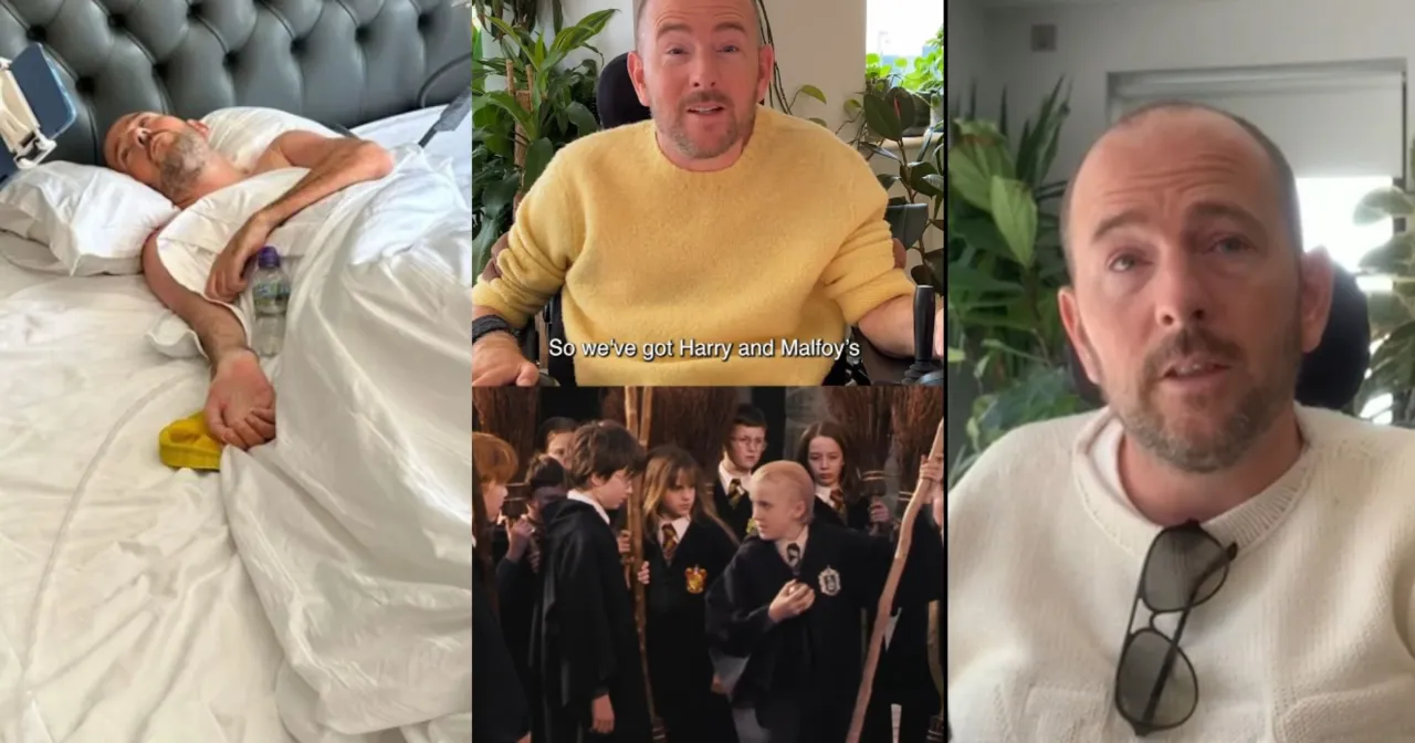 David Holmes wypadek plan Harry Potter