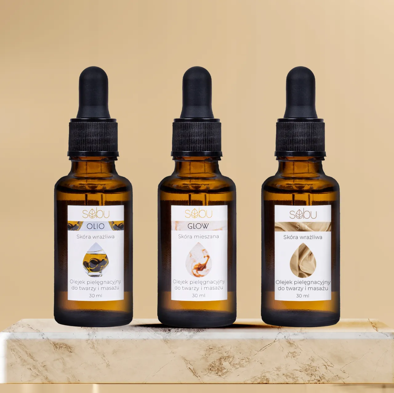 olejki do masażu twarzy dla różnych typów cery