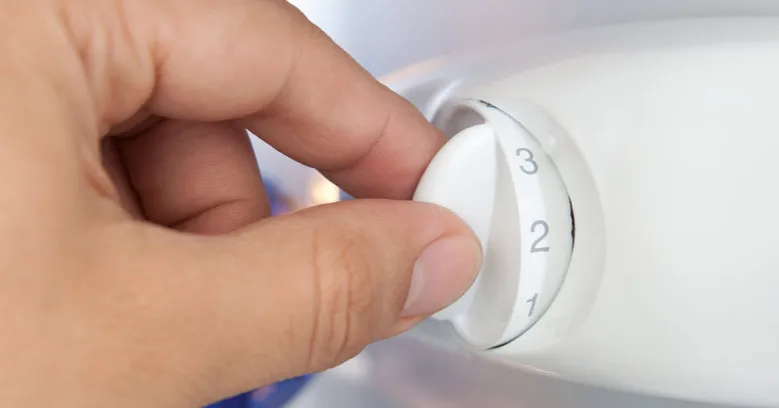 jak ustawić temperaturę w zamrażarce pokrętło panel elektroniczny