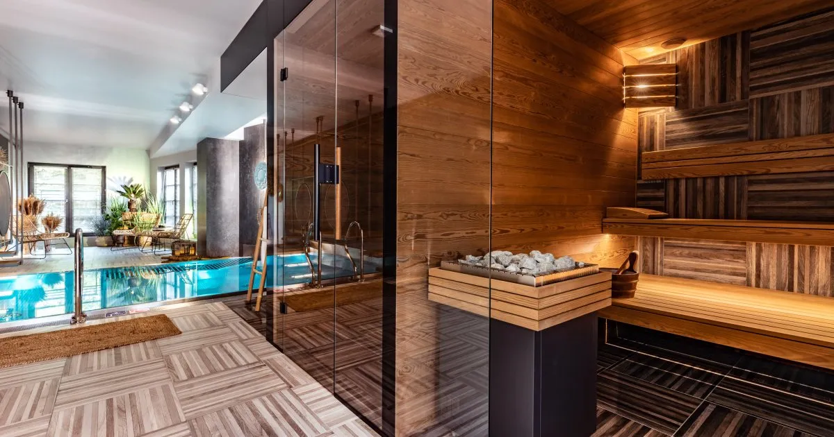 hotelowa strefa SPA sauna relaks